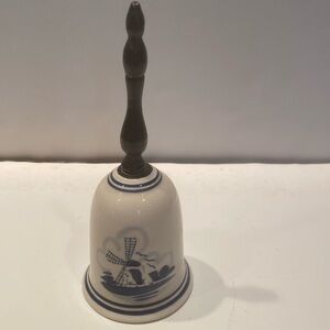 Porcelain Dutch Windmill Bell